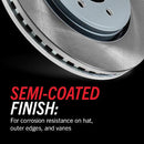 PowerStop Z17 Evolution Plus Semi-Coated Rotor Brake Kits SC7414