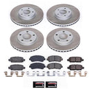 PowerStop Z17 Evolution Plus Semi-Coated Rotor Brake Kits SC8059