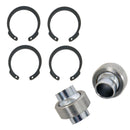 QA1 COM8T-102PK Shock Bearing Kit .500" X 1.0" Wide PTFE. W/ Snap Rings