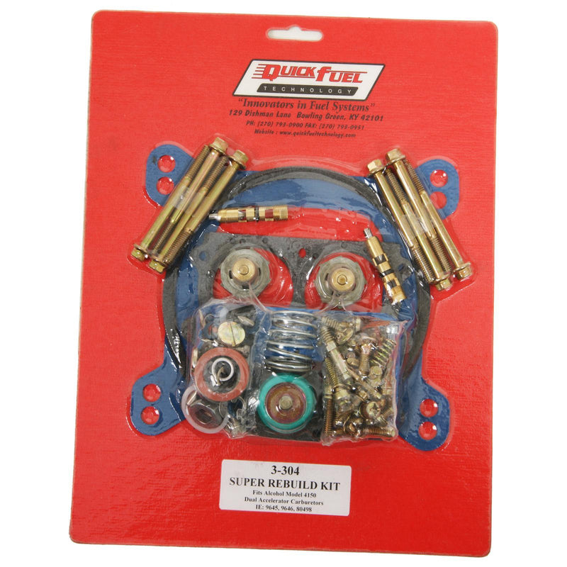 Quick Fuel Super Carburetor Rebuild Kits 3-304QFT