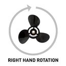 Quicksilver Black Diamond Propellers QA2190R