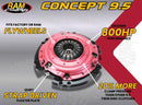 RAM Concept 9.5 Dual-Disc Organic Clutch Kits 45-2220