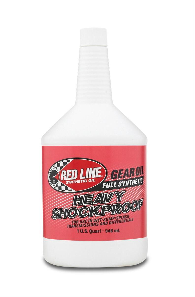 Red Line 58204 Heavy ShockProof Gear Oil 75W90, 1 Qt.