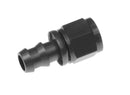Redhorse Performance 2000-06-2 -06 straight AN/JIC hose end push lock - black