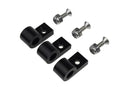 Redhorse Performance 320-14-2 1/4" Black Aluminum Line Clamps - 6pcs/pkg