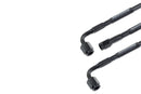 Red Horse Performance 3392-03-48 RHP3392-03-48 STRAIGHT -3 TO 90 DEGREE -3 48IN PRE -ASSEMBLED BRAKE LINE -BLACK