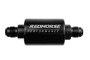 Redhorse Performance 4151-06-2 -06 inlet -06 outlet AN high flow fuel filter - black