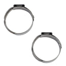 Redhorse Performance 420-10 -10 Stainless Steel Push Lock Hose Clamp 2pcs/pkg