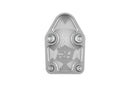 Redhorse Performance 4810-350-5 Aluminum Block-Off Plate for SBC ENGINE - Clear