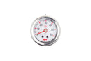 Redhorse Performance 5001-60-1 Liquid Filled Fuel Pressure Gauge - 1/8" NPT Inlet - 60psi - White w/Silver Screws