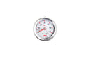Redhorse Performance 5001-60-1 Liquid Filled Fuel Pressure Gauge - 1/8" NPT Inlet - 60psi - White w/Silver Screws