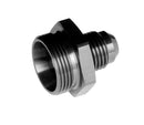 Redhorse Performance 5040-08-2 -08 to 7/8" x 20 holley dual feed carb fitting - black - 2/pkg