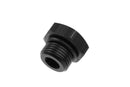 Redhorse Performance 814-08-2 -08 AN/JIC Straight Thread (O-Ring) Port Plug - Black