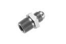 Redhorse Performance 816-04-04-5 -04 straight male adapter to -04 (1/4") NPT male - clear