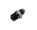 Redhorse Performance 816-16-16-2 -16 straight male adapter to -16 (1") NPT male - black