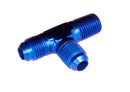 Redhorse Performance 826-03-02-1 -03 x -02 (1/8") tee with thread on the run - blue