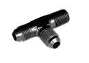 Redhorse Performance 826-04-02-2 -04 x -02 (1/8") tee with thread on the run - black