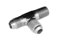 Redhorse Performance 826-06-04-5 -06 x -04 (1/4") Tee with Thread On The Run - Clear