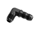 Redhorse Performance 833-08-2 -08 90 Degree Male AN/JIC BulkHead Adapter - Black