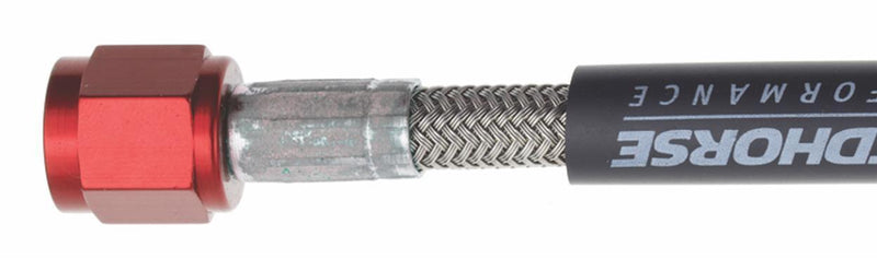 Redhorse Performance 900-04-120-3 -04 10 feet Nitrous and Fuel line - red..