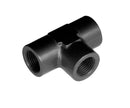 Redhorse Performance 917-02-2 1/8" fm tee NPT adapter-black