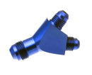 Redhorse Performance 930-10-08-1 -10 single inlet to -08 dual outlet - blue