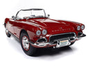 Auto World 1:18 Scale 1962 Chevy Corvette Convertible Diecast Model AMM1338/06