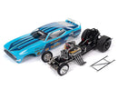 Auto World 1:18 Scale 1973 Mustang Blue Max Funny Car Diecast Model