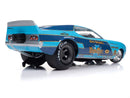 Auto World 1:18 Scale 1973 Mustang Blue Max Funny Car Diecast Model