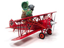 Auto World 1:30 1929 Waco Straight Wing Rat Fink Diecast Model