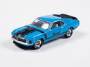 Auto World 1:64 Scale Summit Racing Equipment 1970 Ford Boss Mustang Diecast Model JLCP7498