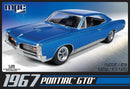 Auto World 1:25 Scale 1967 Pontiac GTO Model Kit MPC710L/12
