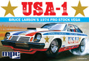 Auto World 1:25 Scale Bruce Larson USA-1 1974 Pro-Stock Vega Model Kit MPC828/12