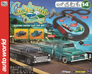 Auto World 1:64 Scale California Cruising Slot Car Set SRS331R/03