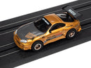 Auto World 1:64 Tokyo Midnight Underground Racing Slot Car Set SRS342/03