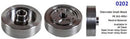 Romac 0202 Red Series Harmonic Balancer - SB Chevy 6.2"