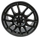 Raceline Wheels 141B Mystique Matte Black Wheels 141B-67082+40