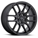 Raceline Wheels 141B Mystique Matte Black Wheels 141B-77582+40