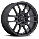 Raceline Wheels 141B Mystique Matte Black Wheels 141B-77582+40