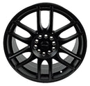 Raceline Wheels 141B Mystique Matte Black Wheels 141B-87591+42