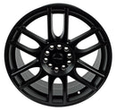 Raceline Wheels 141B Mystique Matte Black Wheels 141B-87591+42