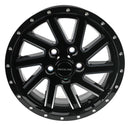 Raceline Wheels 820 Twisted Gloss Black Machined Wheels 820M-55012