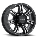 Raceline Wheels 840 Arsenal Trailer Black with Machined Spoke Wheels 840-56060