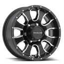 Raceline Wheels 860M Mamba Trailer Matte Black Machined Wheels 860M-66080