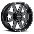 Raceline Wheels 940M Hostage Gloss Black Wheels with Machined Accents 940M-29065+12