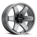 Raceline Wheels 942GS Addict Greystone Wheels 942GS-88060+15