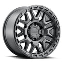 Raceline Wheels 953B Krank Satin Black Wheels 953B-79080-12