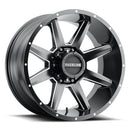 Raceline Wheels 954M Stryker Satin Black Wheels with Milled Accents 954M-79050-12