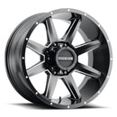 Raceline Wheels 954M Stryker Satin Black Wheels with Milled Accents 954M-79050-12