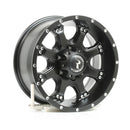 Raceline Wheels Assault Black Wheels 991B-68060-00
